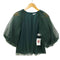ビューティーアンドユースユナイテッドアローズ BEAUTY & YOUTH UNITED ARROWS チュール レイヤード 5分袖プルオーバー ウォッシャブル レディース