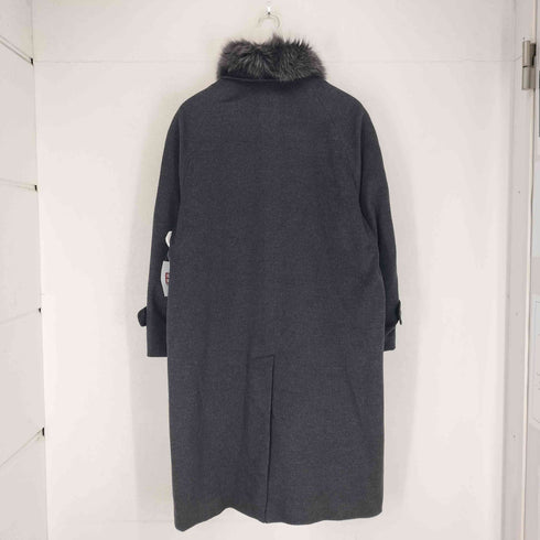 GRAND GEORGE cashmere fur カシミヤ100% ファーロングコート メンズ JPN:L