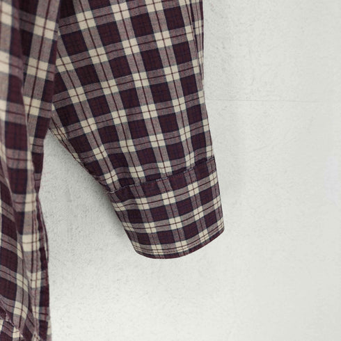 エルエルビーン L.L.Bean 80s USA製 L/Sチェックシャツ メンズ JPN:S