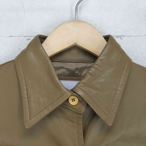 RA DIEUX DIEUSE lamb leather イタリア製 レザージャケット レディース JPN:9号