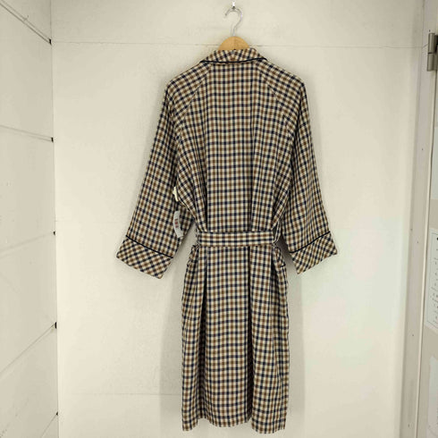 アクアスキュータム AQUASCUTUM チェック ガウン メンズ JPN:M
