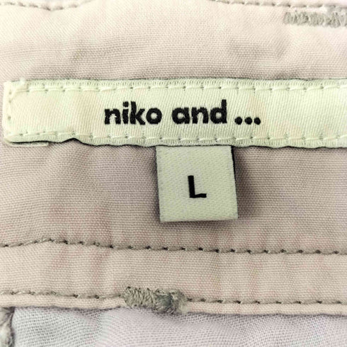ニコアンド niko and... バレルカーゴパンツ レディース JPN:L