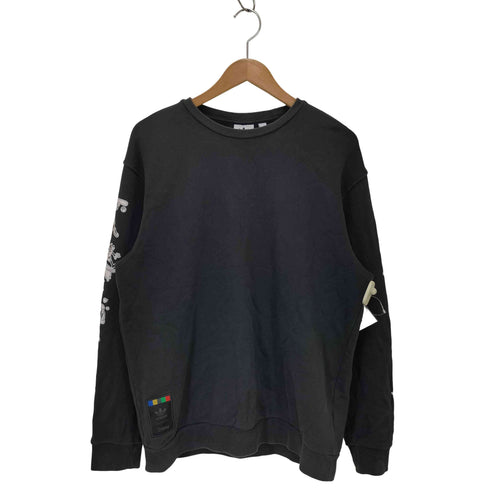 アディダス adidas 袖キャラクタープリント クルーネックスウェット メンズ JPN:XXL