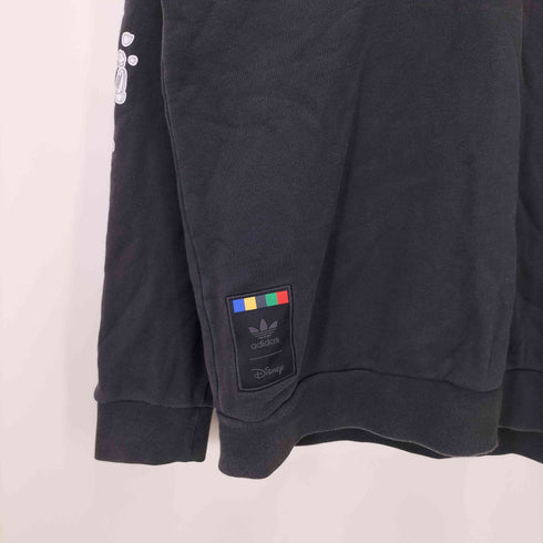 アディダス adidas 袖キャラクタープリント クルーネックスウェット メンズ JPN:XXL