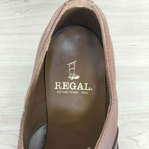 リーガル REGAL ストレートチップ シボ革ドレスシューズ メンズ JPN:25