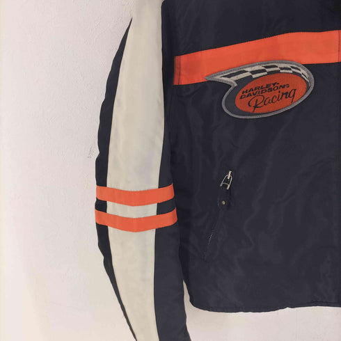ハーレーダビッドソン HARLEY-DAVIDSON 短丈 ナイロン ジャケット メンズ import:M