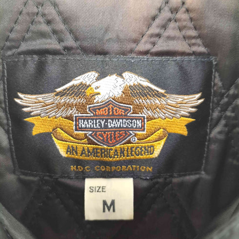 ハーレーダビッドソン HARLEY-DAVIDSON 短丈 ナイロン ジャケット メンズ import:M
