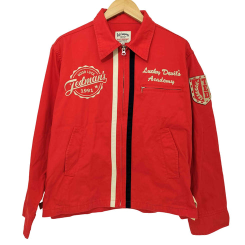 テッドカンパニー TED COMPANY Lucky Devil's Academy スウィングトップ ジップアップ ジャケット メンズ JPN:M