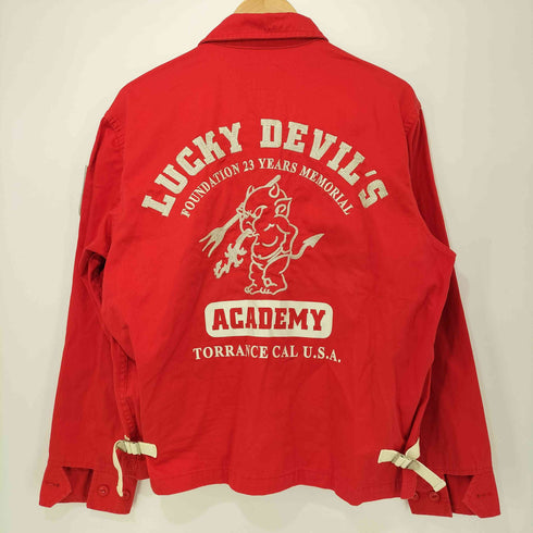 テッドカンパニー TED COMPANY Lucky Devil's Academy スウィングトップ ジップアップ ジャケット メンズ JPN:M