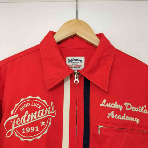 テッドカンパニー TED COMPANY Lucky Devil's Academy スウィングトップ ジップアップ ジャケット メンズ JPN:M