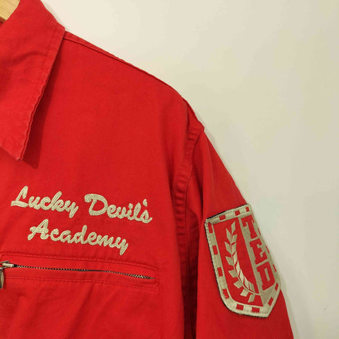 テッドカンパニー TED COMPANY Lucky Devil's Academy スウィングトップ ジップアップ ジャケット メンズ JPN:M