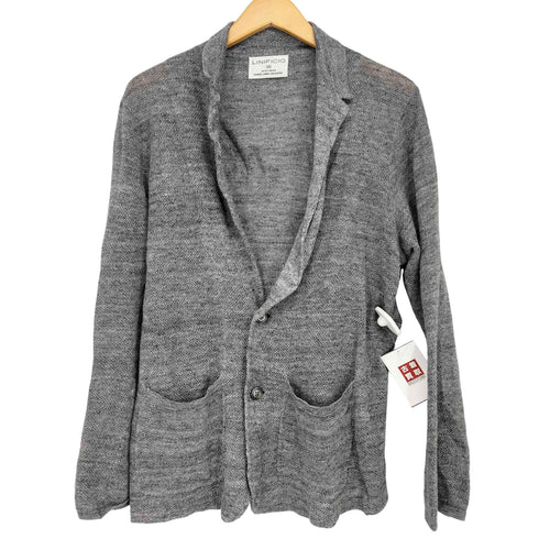 ユナイテッドアローズグリーンレーベルリラクシング UNITED ARROWS green label relaxing NM リネン ノッチカーディガン メンズ JPN:S