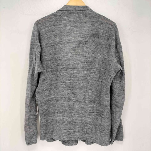 ユナイテッドアローズグリーンレーベルリラクシング UNITED ARROWS green label relaxing NM リネン ノッチカーディガン メンズ JPN:S