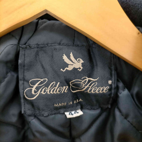ゴールデンフリース GOLDEN FLEECE 90S USA製 裏地キルティング ウール Pコート メンズ US:44