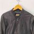 Crops 本革 シングルライダース ダブルジップ メンズ EUR:46