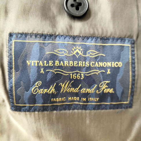 スーツカンパニー THE SUIT COMPANY VITALE BARBERIS CANONICO テーラードジャケット メンズ xa
