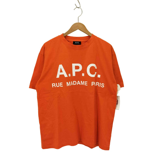 アーペーセー A.P.C. ロゴプリントクルーネックTシャツ メンズ JPN:L