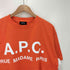 アーペーセー A.P.C. ロゴプリントクルーネックTシャツ メンズ JPN:L