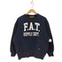 エフエーティー FAT titch ロゴプリントクルーネックスウェット メンズ