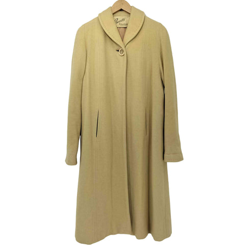 Rusetti 60-70s vintage ショールカラー ロング コート レディース