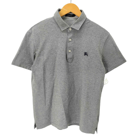 バーバリーブラックレーベル BURBERRY BLACK LABEL ワンポイント ポロシャツ メンズ JPN:3
