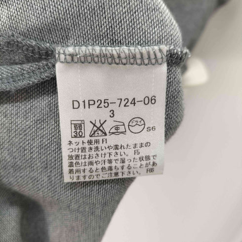 バーバリーブラックレーベル BURBERRY BLACK LABEL ワンポイント ポロシャツ メンズ JPN:3