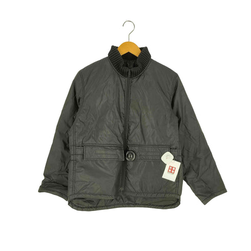レフトハンドバイマッシモオスティ Left Hand by Massimo Osti Left Hand by Massimo Osti 90S イタリア製 襟ニット フラップポケット ナイロン ブルゾンジャケット メンズ FR:42