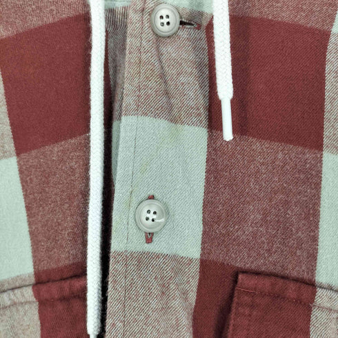 ディセンダント DESCENDANT HOODED SHIRT フード チェック ネルシャツ メンズ JPN:2