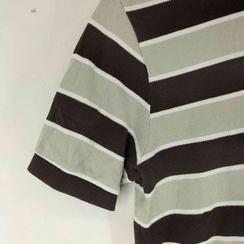 ラコステ LACOSTE S/S ボーダー ポロシャツ レディース JPN:2