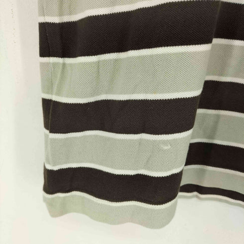 ラコステ LACOSTE S/S ボーダー ポロシャツ レディース JPN:2