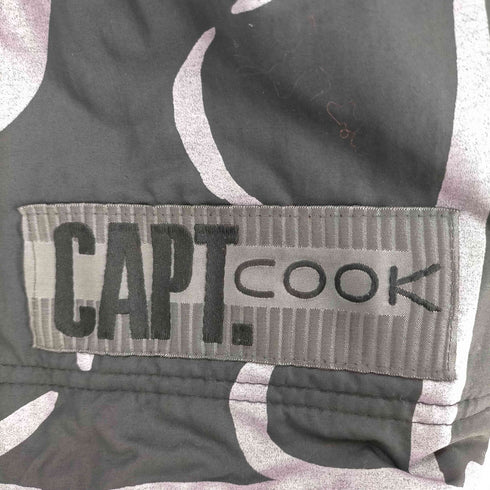 CAPT.COOK イタリア製 総柄 ナイロン プルオーバー ジャケット メンズ