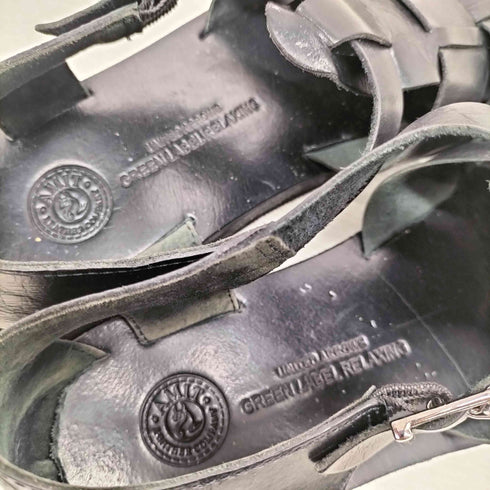 グリーンレーベルリラクシング GREEN LABEL RELAXING AMIT レザー グルカサンダル メンズ 40