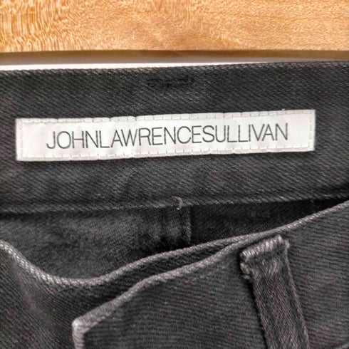 ジョンローレンスサリバン JOHN LAWRENCE SULLIVAN ストレッチ スキニー ブラック デニム パンツ メンズ
