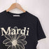 マルディメクルディ Mardi Mercredi プリントクルーネックTシャツ レディース