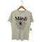 マルディメクルディ Mardi Mercredi プリントクルーネックTシャツ レディース