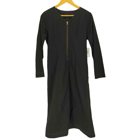 エヌナチュラルビューティーベーシック N.NATURAL BEAUTY BASIC 24SS フロントジップフレアワンピース レディース JPN:M