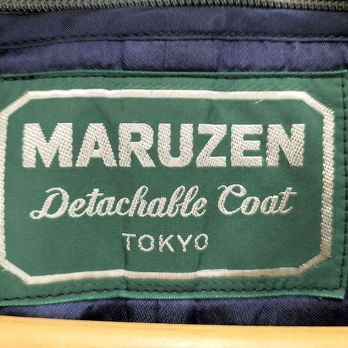 maruzen ライナー付き ステンカラーコート メンズ