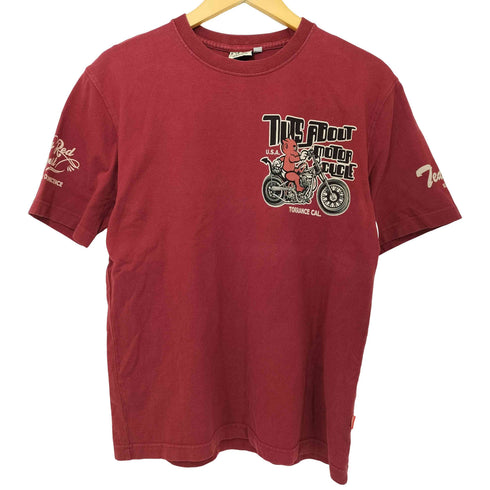 テッドカンパニー TED COMPANY GUT'S ABOUT MOTOR CYCLE クルーネック Tシャツ メンズ US:40