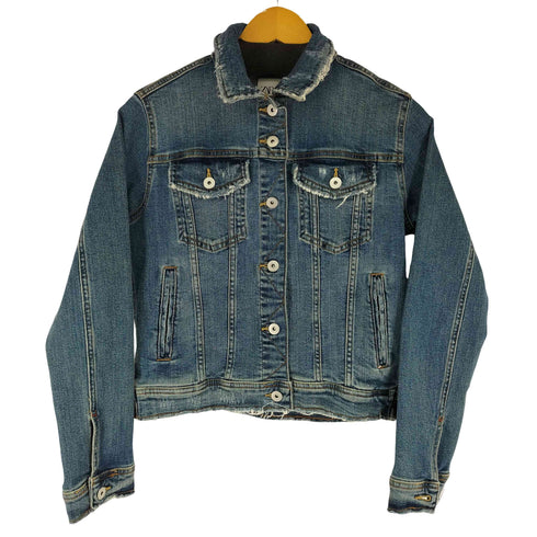 ザラ ZARA デニムトラッカージャケット レディース us m