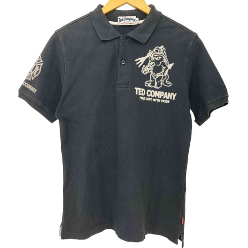 テッドカンパニー TED COMPANY FIRE FIGHTER 抜染プリント ポロシャツ メンズ JPN:M