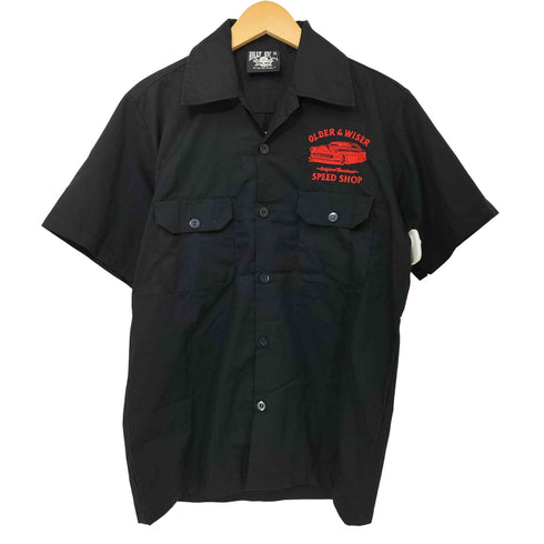 BILLY FIGHT OLDER & WISER バイカー S/S ワークシャツ メンズ JPN:M