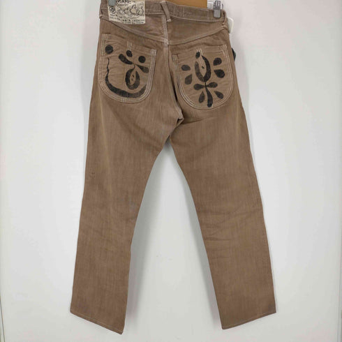 ヤマネギャランティード YAMANE GUARANTEED Lot 1946 道楽 ポケット ボタンフライ デニム パンツ メンズ 33×34