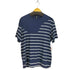 ニールバレット NEIL BARRETT イタリア製 コットンレーヨン ボーダー S/S TEE メンズ import:M