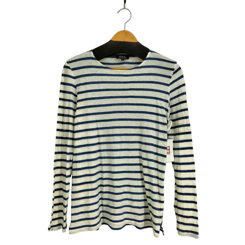 アーペーセー A.P.C. ボーダー ボートネック L/S カットソー メンズ import:XS