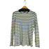 アーペーセー A.P.C. ボーダー ボートネック L/S カットソー メンズ import:XS