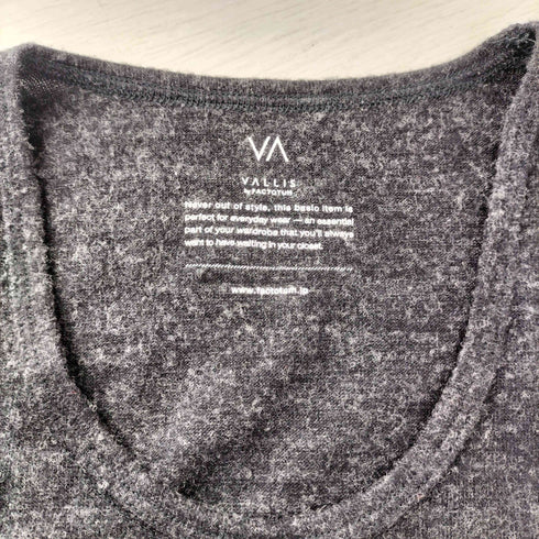 ヴァリスバイファクトタム VALLIS by FACTOTUM アクリルウール Uネック L/S ニット メンズ EUR:46