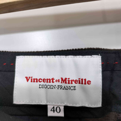 ヴァンソンエミレイユ Vincent et Mireille 2Bテーラードジャケット スーツセットアップ メンズ 42