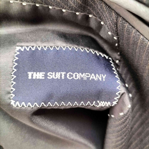 スーツカンパニー THE SUIT COMPANY 2B ストライプ テーラードジャケット & テーパード スラックス セットアップ メンズ 175
