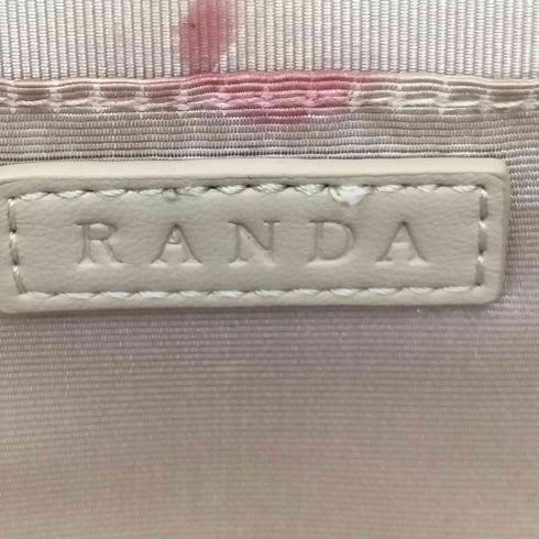ランダ RANDA RANDA キルティング2WAYバニティバッグ クリーム レディース FREE