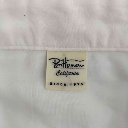 ロンハーマン Ron Herman コットン100 L/S シャツ メンズ import:S